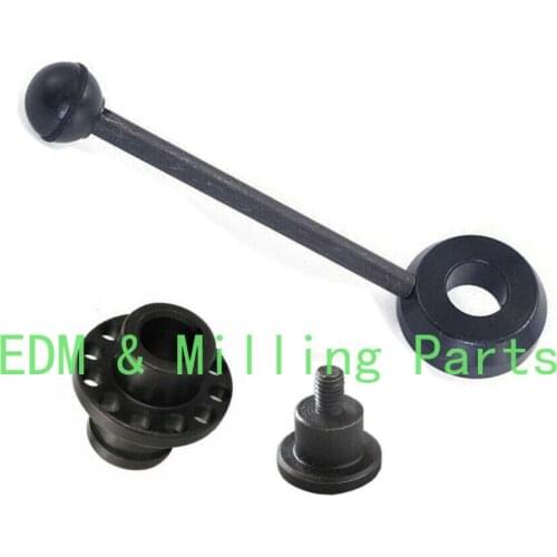 1Set Milling Machine Quill Feed Handle Crank CNC Vertical Mill Head Tool B175+B176+B172 For Bridgeport Mill Part