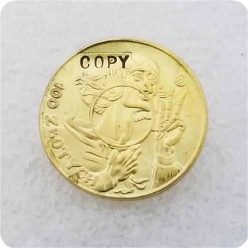 1925 Poland 100 Zlotych (Mikolaj Kopernik; Trial Strike) COPY COIN FREE SHIPPING