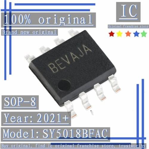 2021+100% Brand new original 10PCS-50PCS SY5018BFAC SOP-8 CV controlled single-stage flyback and PFC controller