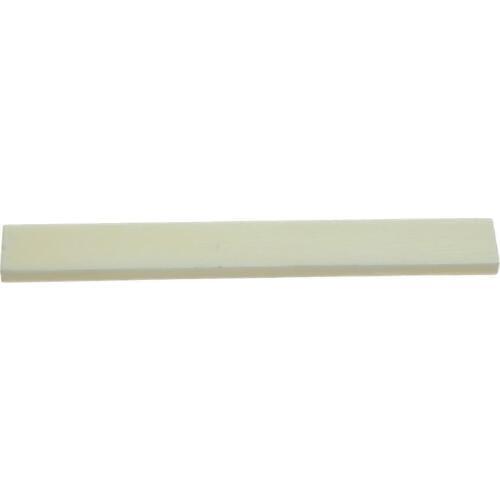 80mm Pure Bone Saddle Blank Guitar Bone Saddle 80x3x10mm