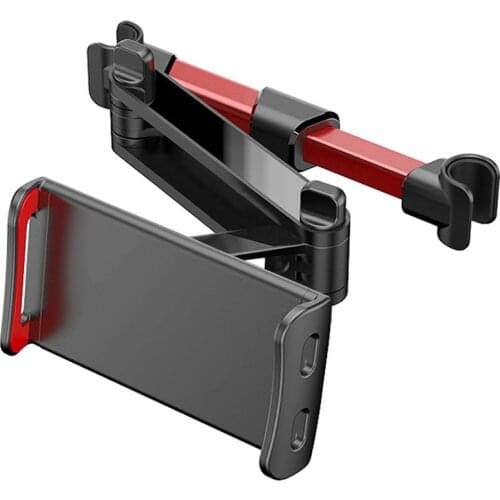 Car Phone Holder Car Seat Back Rear Pillow Holder Flexible 360 Degree Rotating for Tablets Mobile Phones 4-11 Inch