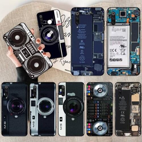 Camera Battery Calculator Phone Case for Xiaomi Mi Note 10 Lite Mi 9T Pro xiaomi 10 10 CC9 Pro 9SE