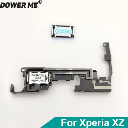 Dower Me Top Ear Speaker Earpiece Loudspeaker Buzzer Ringer With Holder Frame For Sony Xperia XZ F8331 F8332 Free Shipping