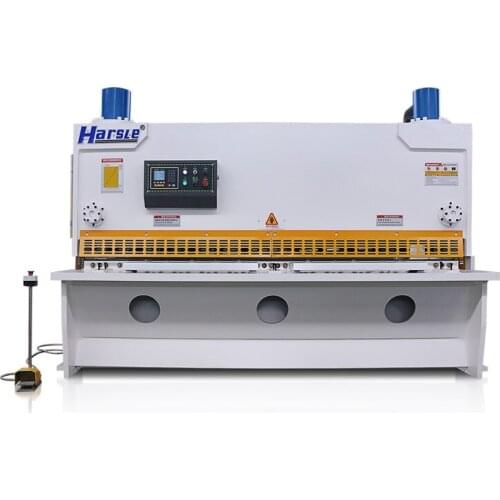 HARSLE 8mm CNC Hydraulic Automatic Guillotine Shearing Machine