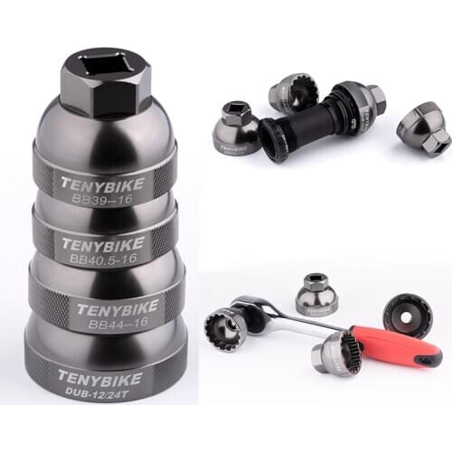 1pcs Aluminum Alloy Bicycle Hollow Shaft Removal Tool BBR60 GXP DUB BB52 XT Work With Universal Hexagon Wrench Repaire Tools