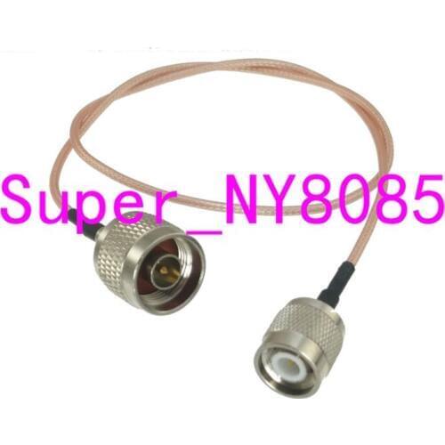 RG316 Cable N Male Plug to TNC Male Plug Straight Pigtail Jumper RF Coaxial 4inch~10M