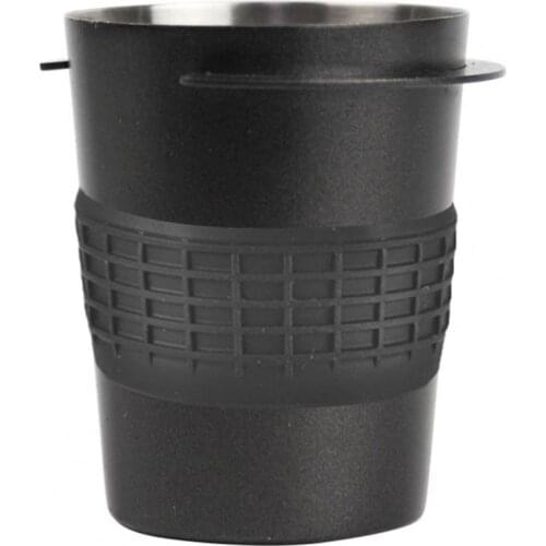 Coffee Powder Feeder Convenient Corrosion-resistant Portable Food-grade Stainless Steel Coffee Dosing Cup Powder Feeder