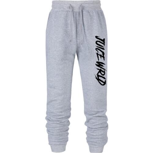 Juice Wrld Letter printing Mens Joggers Casual Pants Fitness Men Sportswear Tracksuit Bottoms Sweatpants Trousers Track Pants