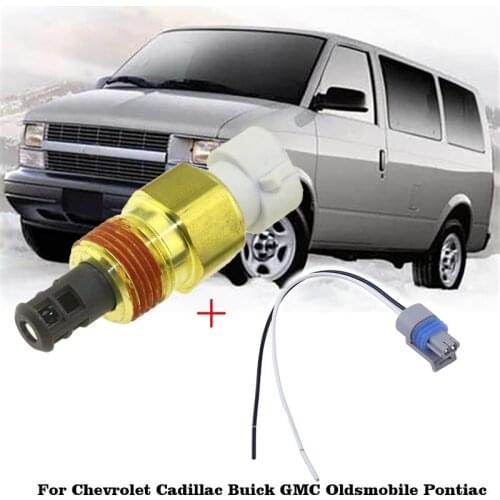New 2Pin Intake Air Temperature Sensor W/ Connector 2-Way Female Pigtail For IAT/MAT/ACT 25036751, 25037225, 25037334