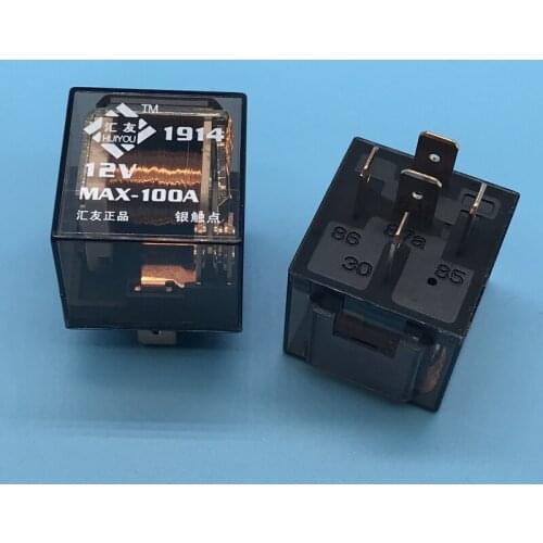 1pc Genuine 1914-12V MAX-100A 5pin JD1914 Relay