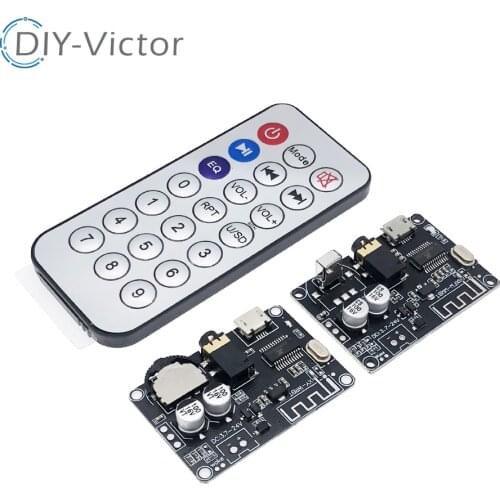 Bluetooth Audio Receiver board Bluetooth 5.0 mp3 lossless decoder board Wireless Stereo Music Module XY-WRBT With Remote Control