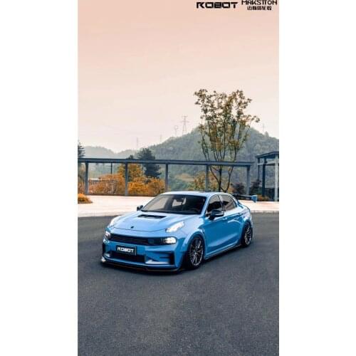 Suitable for 03 Link + Refitting Robot Wide Body Enveloping Carbon Fiber Front Spade Skirt Rear Lip Tail Aircraft Cover