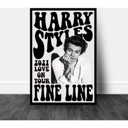 Poster Prints Harry Styles Canvas Painting Wall Art Picture Artwork Home Decor For Living Room