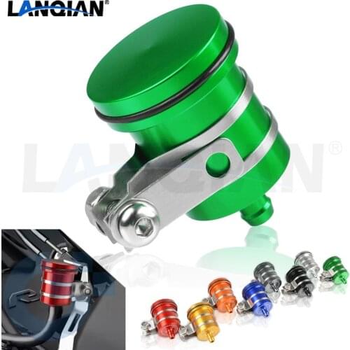 Motorcycle Brake Fluid Reservoir Oil Cup Clutch Tank For Kawasaki KX450F KX100 KDX250SR KDX125SR KLX150S KLX450R 1992-2018 Parts