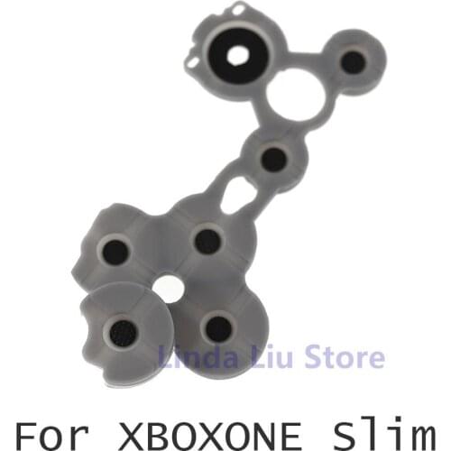 1pc Silicone Conductive Rubber Pads replacement For Xbox One Slim S Controller Key Rubber Contact button dpad made in China