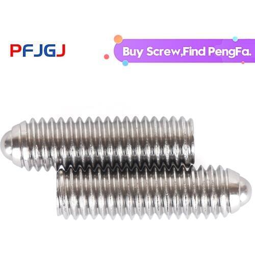 Peng Fa Stainless steel 304 ball-tightened inner hexagonal 304 ball-end plunger stainless steel wavy M3M4M5M6M8M10M12M16
