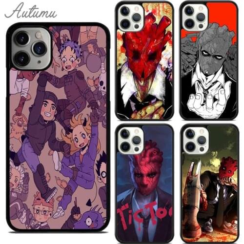 Dorohedoro Noi Shin Phone Case for iPhone 11 12 Pro Max mini X XR XS SE 2020 5 6S 7 8 Plus Samsung Galaxy S8 S9 S10 Cover shell