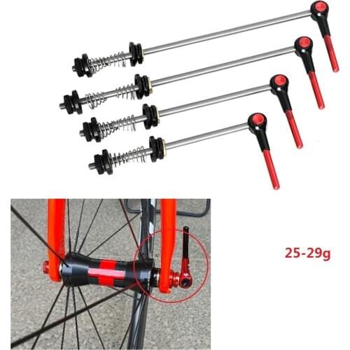 Bicycle Quick Release Clip Tool MTB Road Folding Bike Wheel Hub Front/Rear Skewers 74/100/130/135mm Front/Rear Bike Skewer