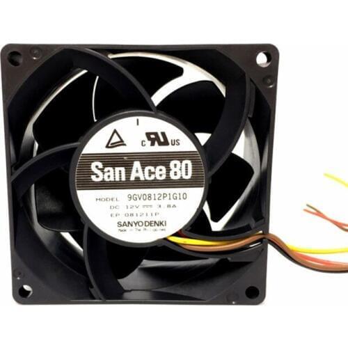 9GV0812P1G10 DC12V 3.8A Fan 6months Warranty