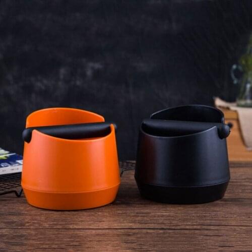 Coffee Knock Box Espresso Grounds Container Residue For Barista With Handle Coffee Residue Bucket Grind Waste Bin-ABUX
