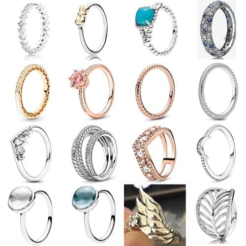 NEW 2019 100% 925 Sterling Silver Irregular Love Authentic Charming Ring For DIY Europe Women Original Fashion Jewelry Gift