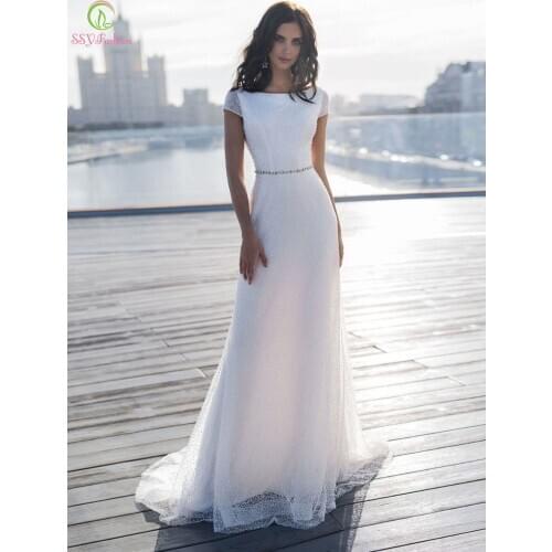 SSYFashion White Sequins Mermaid Evening Dress for Women Sexy Slim Beading Fishtail Beach Party Formal Gowns Vestidos De Noche