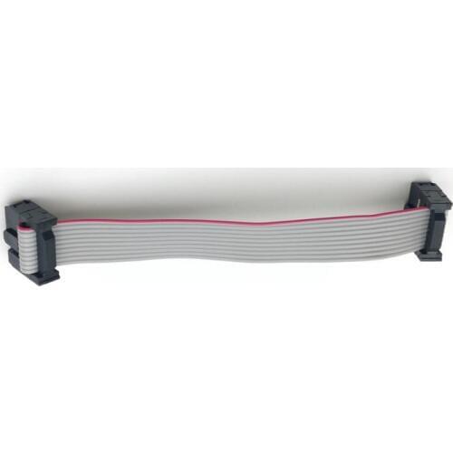10pin IDC Flat Ribbon Cable connector download wire for ISP JTAG New
