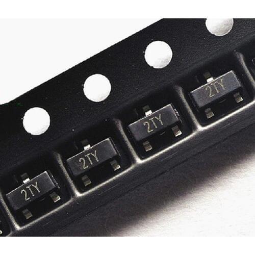 100PCS S8550 2TY SOT-23 SMD transistor