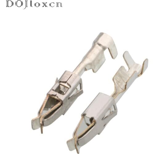 50 Pcs Car Splices AMP TE Wire Crimp Terminal Non Insulated Auto Electrical Terminal For VW BMW Audi Honda Ect G126 929939-3