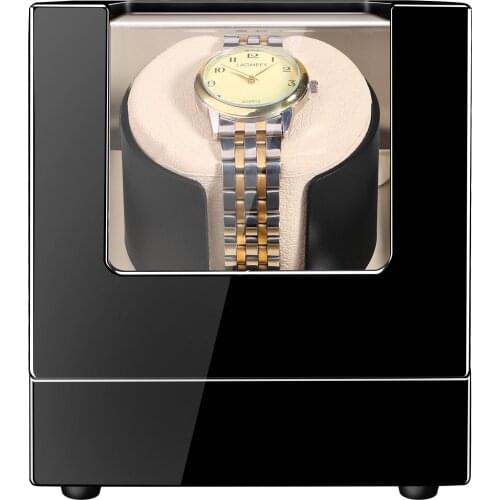 5 MODES 1+0 Watch Winder for Automatic Watches New Version Wooden Watch Accessories Box Watches Storage Collector