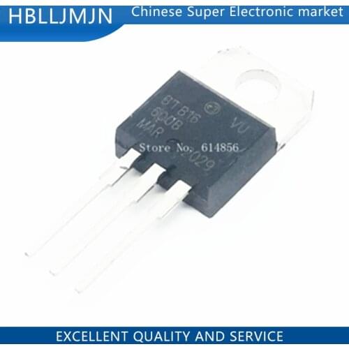 50PCS BTB16-600B BTB16-600 BTB16 TO220