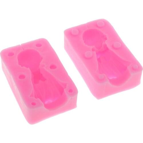 Angel girl Silicone mold fondant molds cake decorating tools chocolate mould