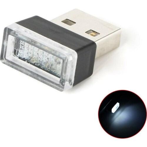 Car Ambient Light Optional Car Mini Led Car Light Auto Interior USB LED Decorative Bulb Lamps Car Light Accessories Random Color