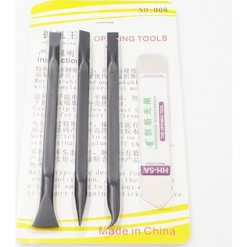 Black C166 C167 C168 Professional 4 in 1 Repair PRY Opening Tools Tool Kit For Phone Laptops, Mobiles and Tablets 100set/lot