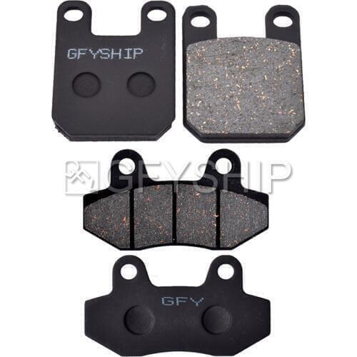 For H.P.POWER Copper 50 4T 2010 2011 2012 Copper50 10 11 12 Motorcycle Front Rear Brake Pads Brake Disks