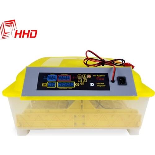 56 Egg Incubator Fully Automatic Farm Temperature Display Poultry Hatching Machiner Chicken Quail Brooder Free Shipping