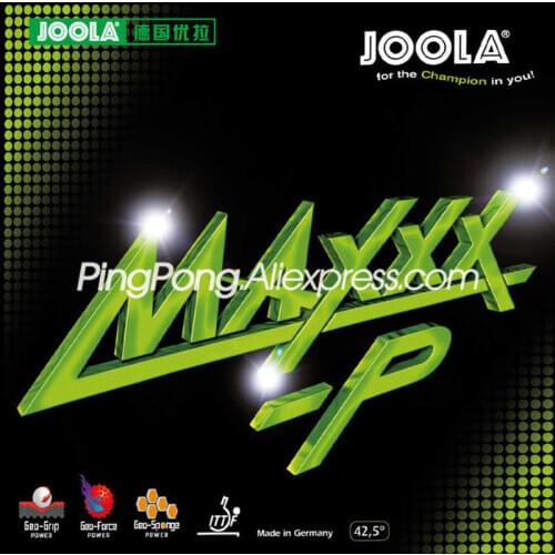 Joola MAXXX-P / MAXXX -P (Speed & Spin) Pips-in Original JOOLA Table Tennis Rubber Ping Pong Sponge