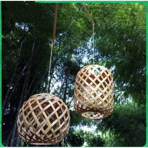 Chinese Handmade Bamboo Crafts Handmade Bamboo DIY Bamboo Lantern Bamboo Bamboo Strip Creative Hanging Lamp Shade Toys