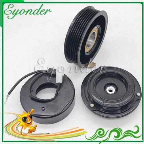 AC A/C Air Conditoning Conditioner Compressor Magnetic Electromagnetic Clutch Pulley for SsangYong Kyron 2.0 diesel turbo