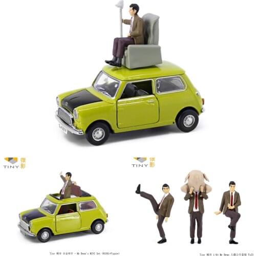 HeyToys Tiny 1/50 Mr Beans MINI Set DieCast Model Collection Limited Edition