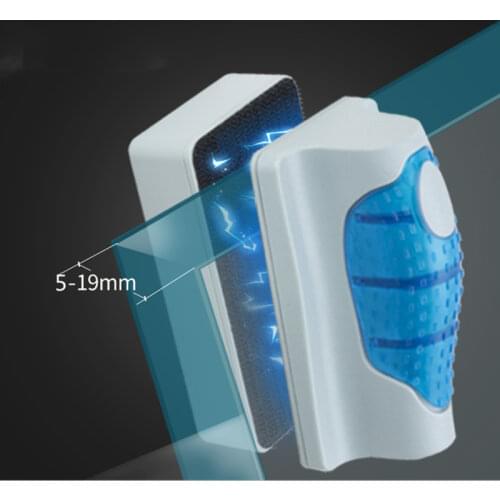 2In1 Magnetic Aquarium Fish Tank Brushes, Glass Window Algae Cleaners, Cleaners, Brushes, Plastic Sponge Accessories