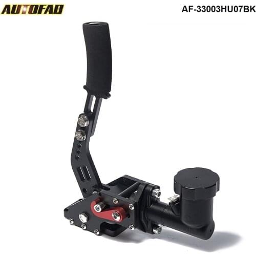 AUTOFAB New Hydraulic Vertical Handbrake E-Brake With Oil Tank 0.75 MASTER CYLINDER Black AF-33003HU07BK