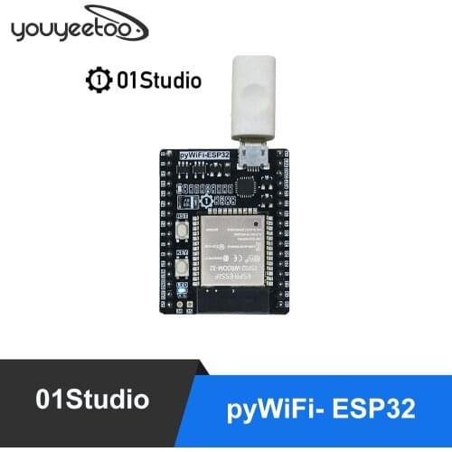 PyWiFi- ESP32 Development Demo Embedded Board Kit Compatble with MicroPython Programming Wireless IOT Moudule