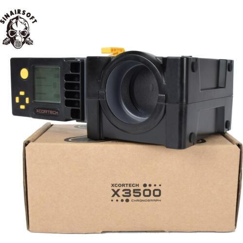 SINAIRSOFT Newest Model Original High-Power Speed Tester LCD Xcortech X3500 Airsoft Shooting Chronograph For Hunting Camera