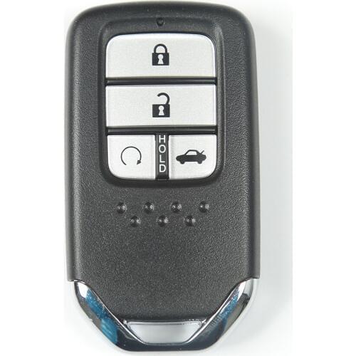 Lockartist 4BUTTONS 433MHz Smart Key Intelligent Remote Control for Honda New Civic 2015 Free Shipping