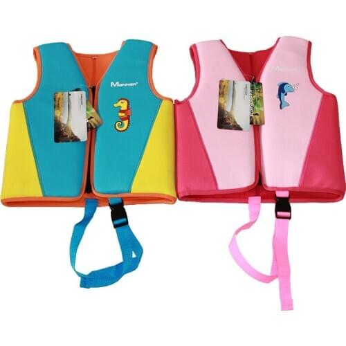Life Jacket for Kids, Child Size Watersports Swim Vest Flotation Device Trainer Vest Neoprene