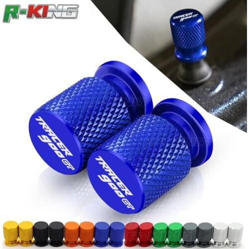 For YAMAHA TRACER 900 GT TRACER900GT Universal Motorcycle Accessorie Wheel Tire Valve Stem Caps CNC Aluminum Airtight Covers