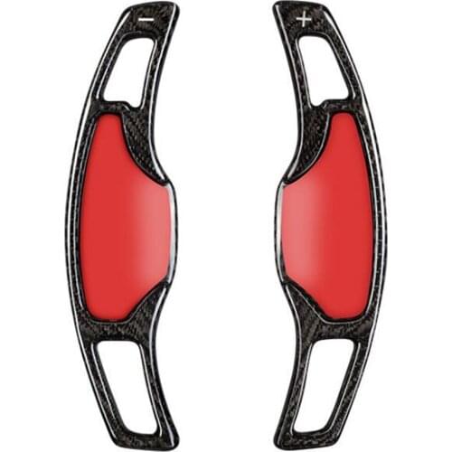 Carbon Fiber Steering Wheel Shift Paddle Extension for Cadillac XTS XT4 XT5 ATSL CT6 CT5 CT4 Car Shift paddles