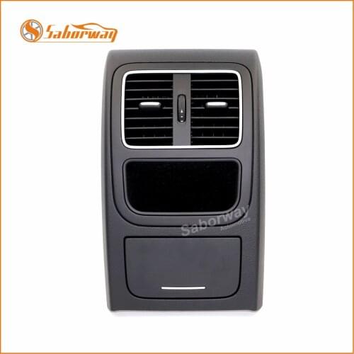 Saborway Rear Air Outlet Armrest Box Air Outlet Power Panel For Passat B7L 2012-2016 3AD 864 298G