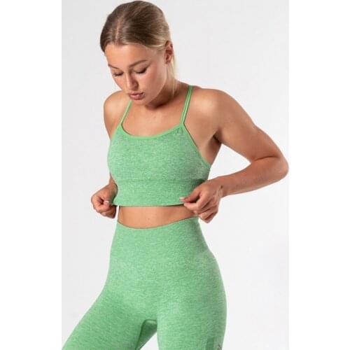 Women Yoga Set Fitness for Woman Seamless Tracksuit Ruffles Sport Suit Sexy Sportswear Gym Wear Running Clothing Tank Top